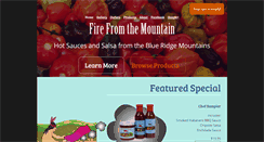 Desktop Screenshot of firefromthemountain.com